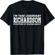 Richardson Surname Funny Team Family Last Name Richardson T-Shirt - T-Shirt | Black