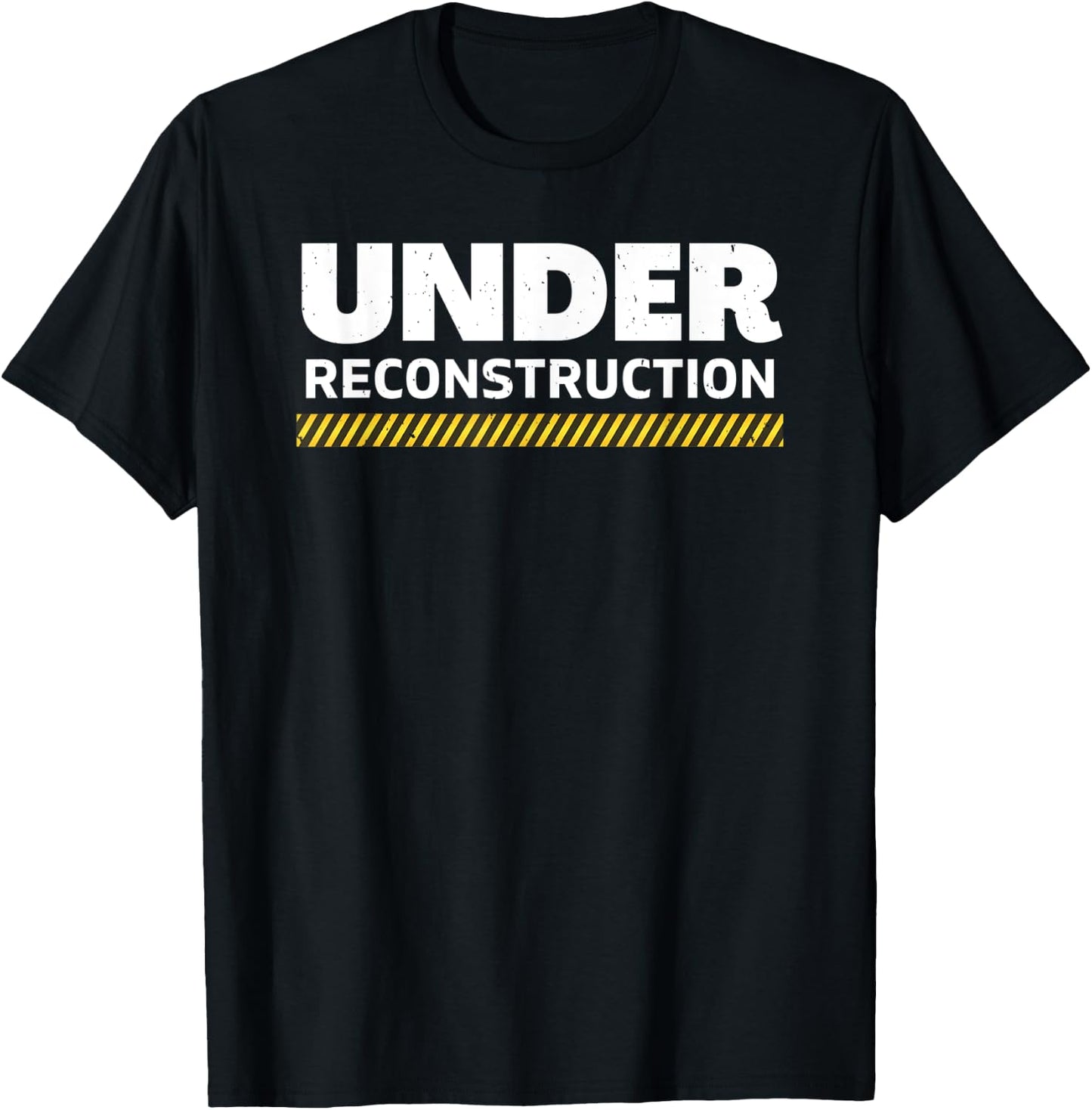 Under Reconstruction T-Shirt - T-Shirt | Black