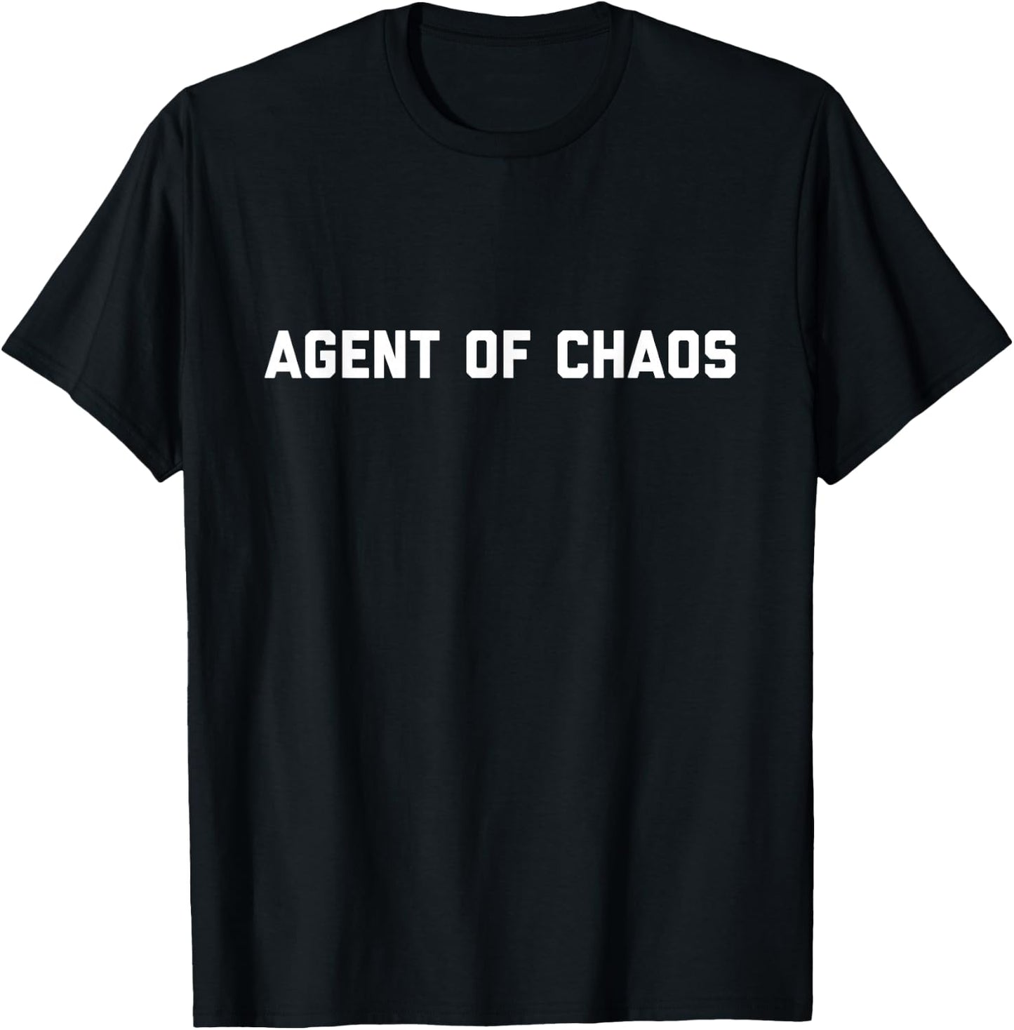 Agent of Chaos T-Shirt - T-Shirt | Black