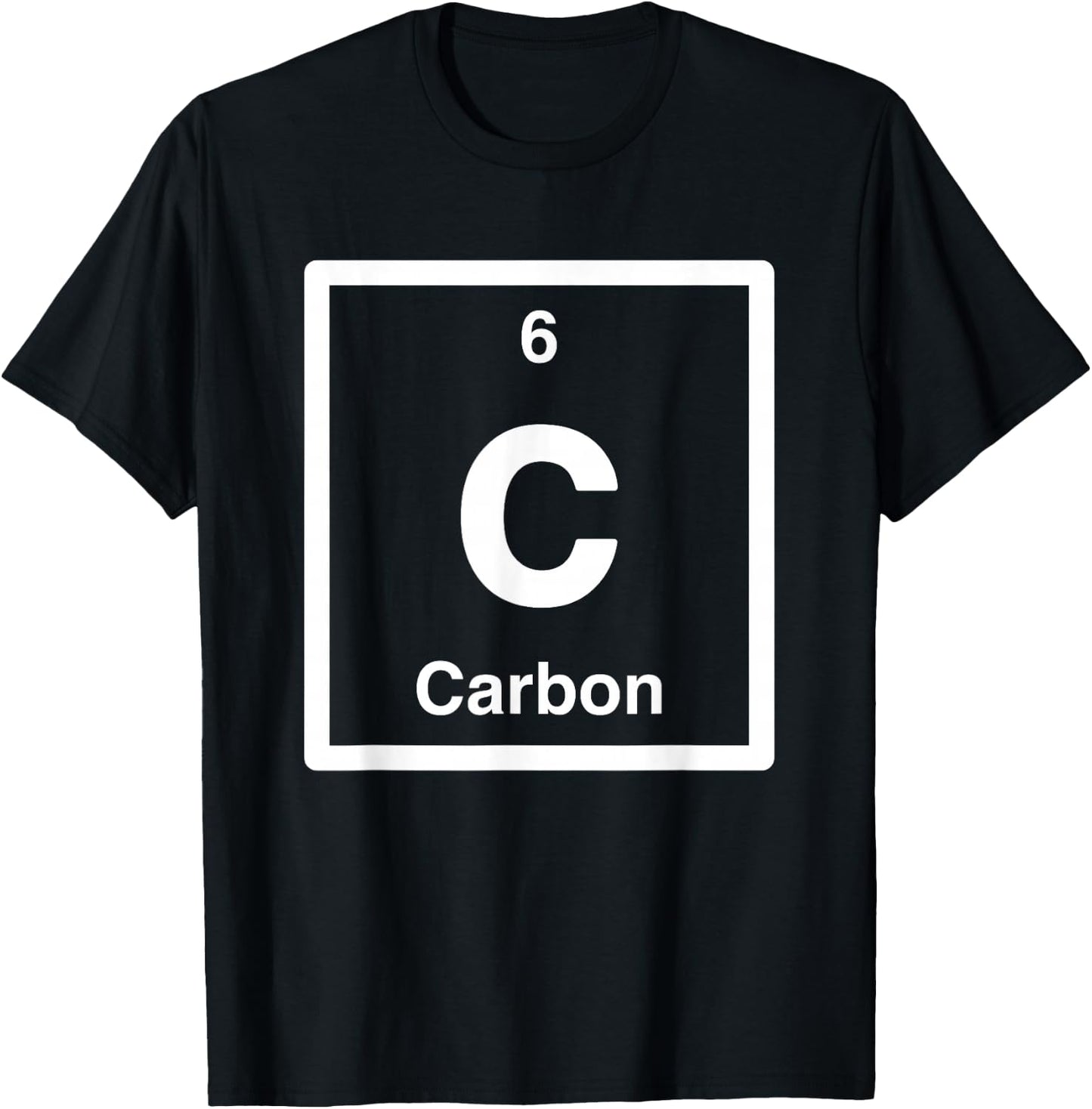 Carbon - C Periodic Table of Elements | Science Gifts T-Shirt - T-Shirt | Black