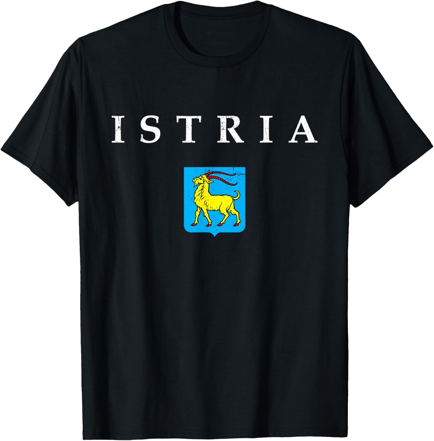 Croatia Hrvatska Souvenir Croatian Istria T-Shirt - T-Shirt | Black