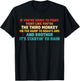 If You're going To Fight. Fight Like You're the Third Monkey T-Shirt - T-Shirt | Black