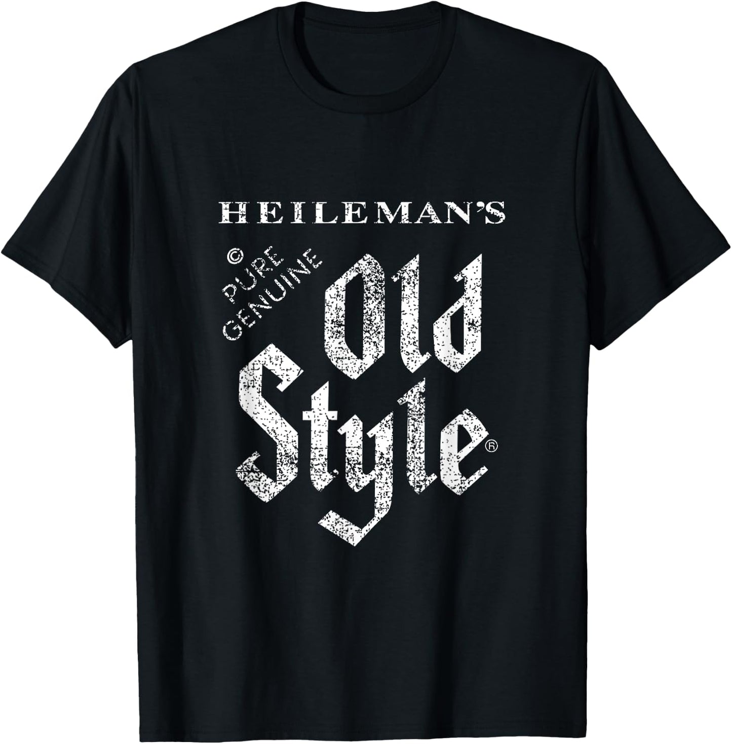 Old Style Beer Vintage Style - White T-Shirt - T-Shirt | Black