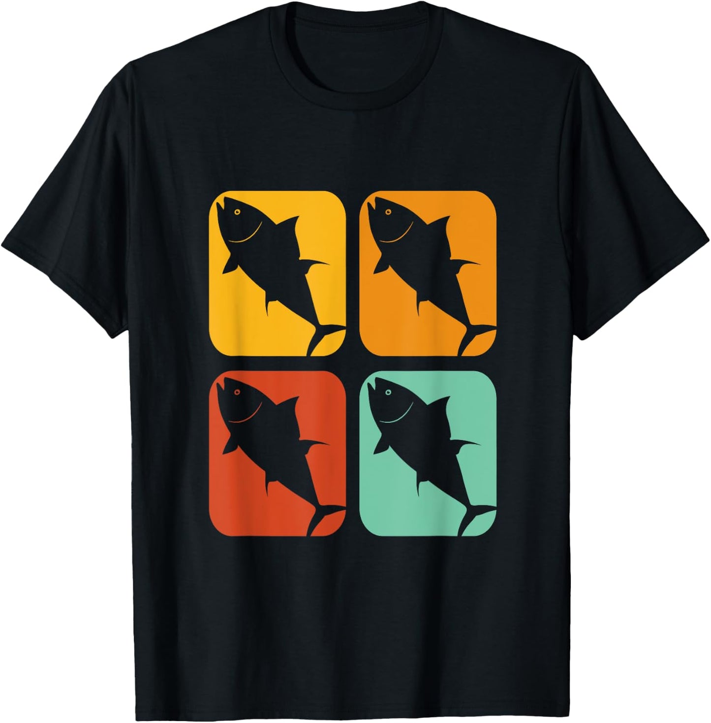Vintage Love Yellowfin Tuna Vintage Bluefin Tuna T-Shirt - T-Shirt | Black