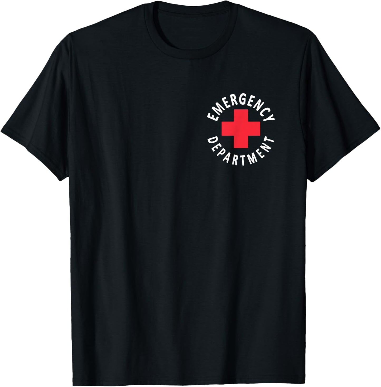 Emergency Department Emergency Room Healthcare Nursing Nurse T-Shirt - T-Shirt | Black
