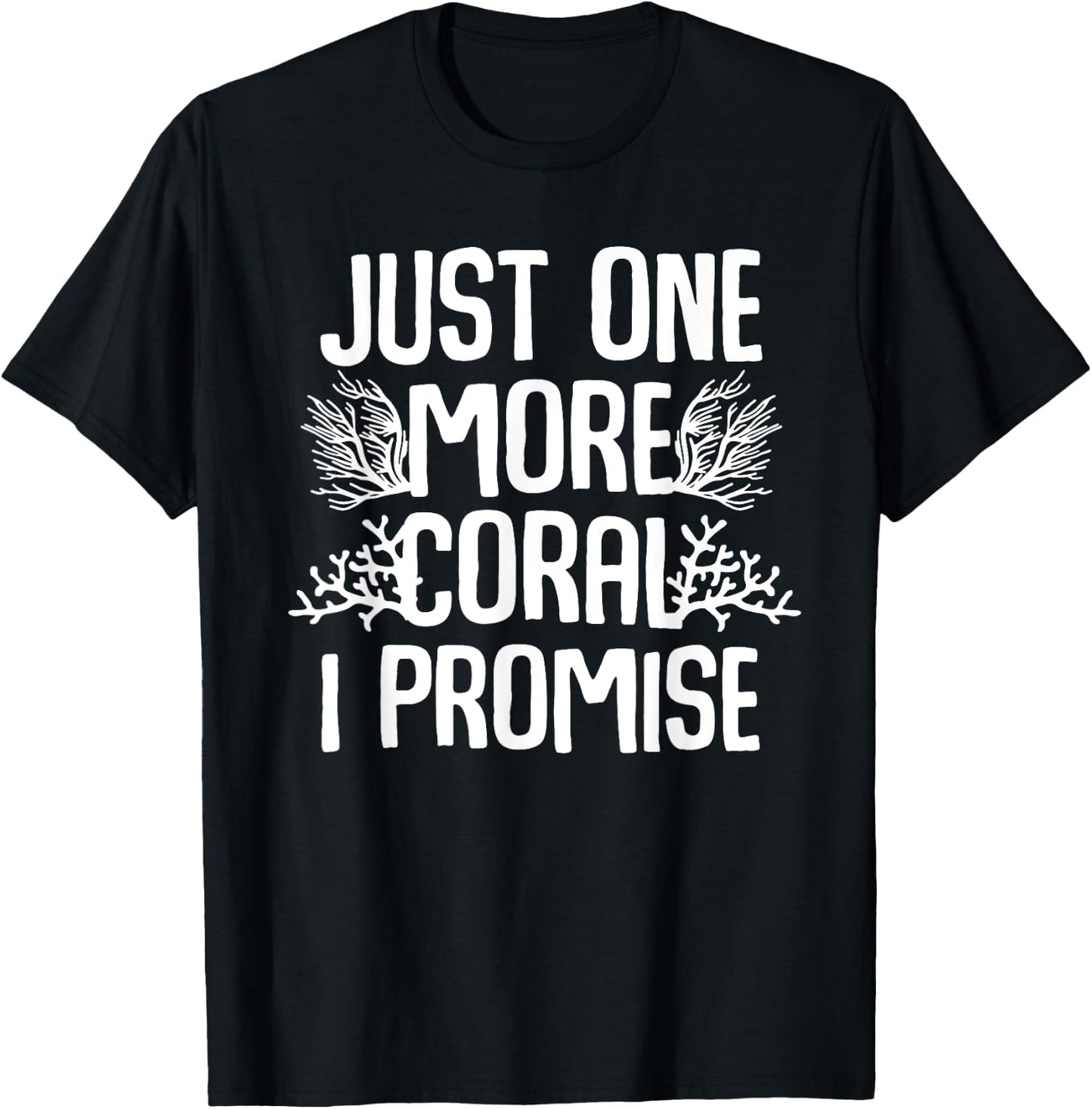 Funny Coral Gift Fish Tank Aquarium Lover Men Women T-Shirt - T-Shirt | Black