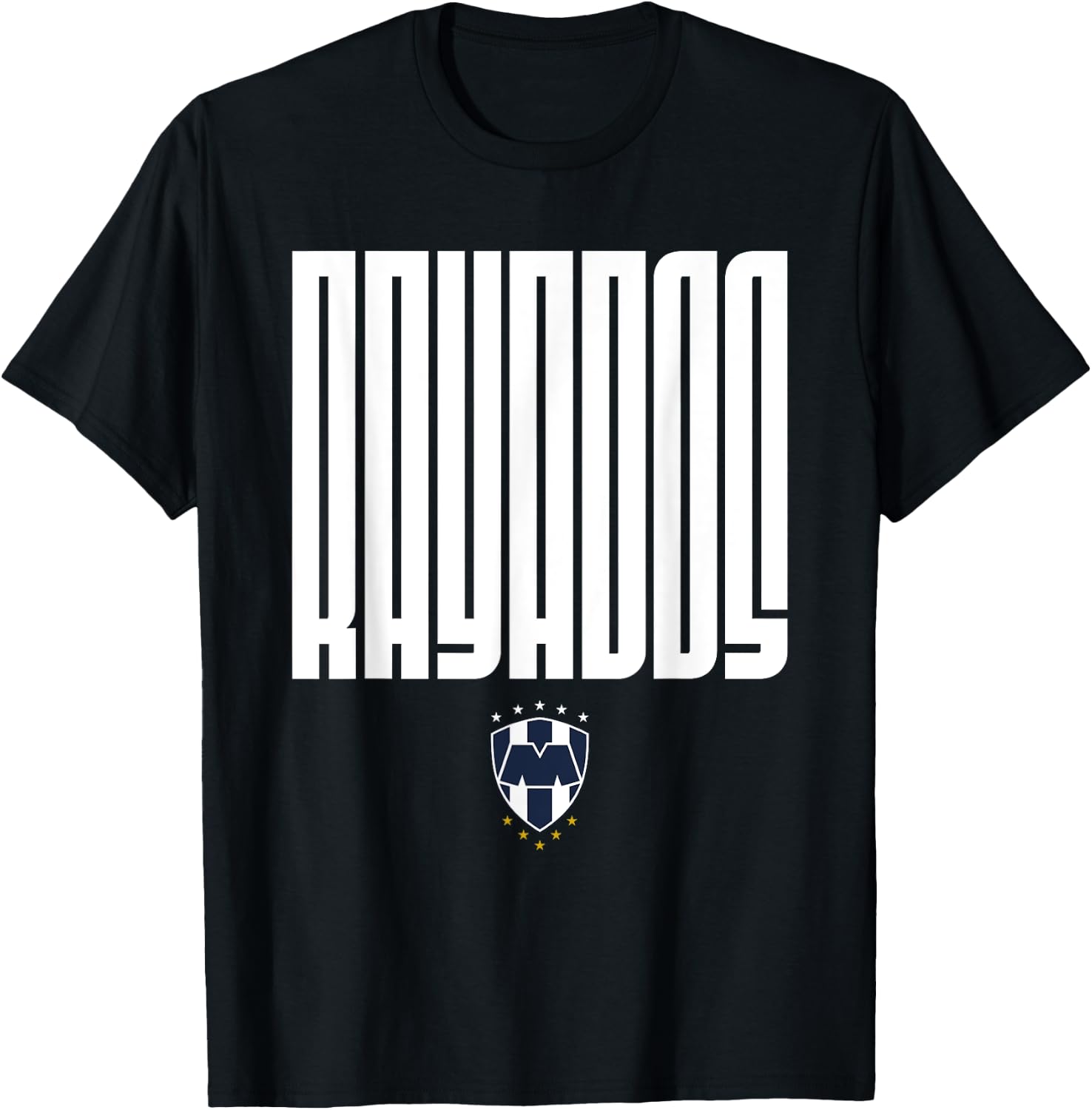 Exclusive Collection of Rayados de Monterrey T-Shirt - T-Shirt | Black