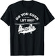 Do You Even Lift Bro? Funny CH47 Helicopter Chinook T-Shirt - T-Shirt | Black