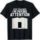 Yes Teacher I Am Paying Attention Funny Anti School Supplies T-Shirt - T-Shirt | Black