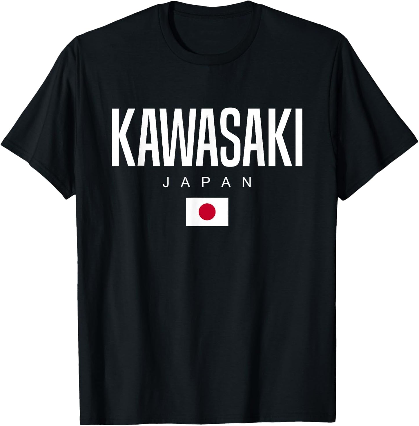 Cities of Japan Kawasaki Japan Black -Kids Cotton 100% Polyester 0% Small Short Sleeve Classic Fit Lightweight, Classic fit, Double-needle sleeve and bottom hem T-Shirt - T-Shirt | Black