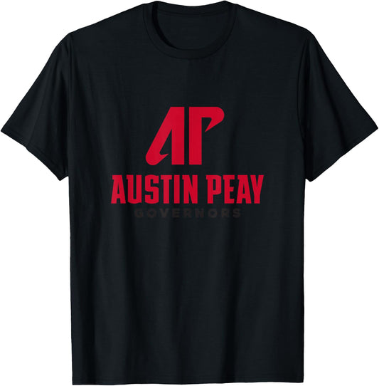 Austin Peay State Governors | Official NCAA | PPAPGV01 T-Shirt - T-Shirt | Black