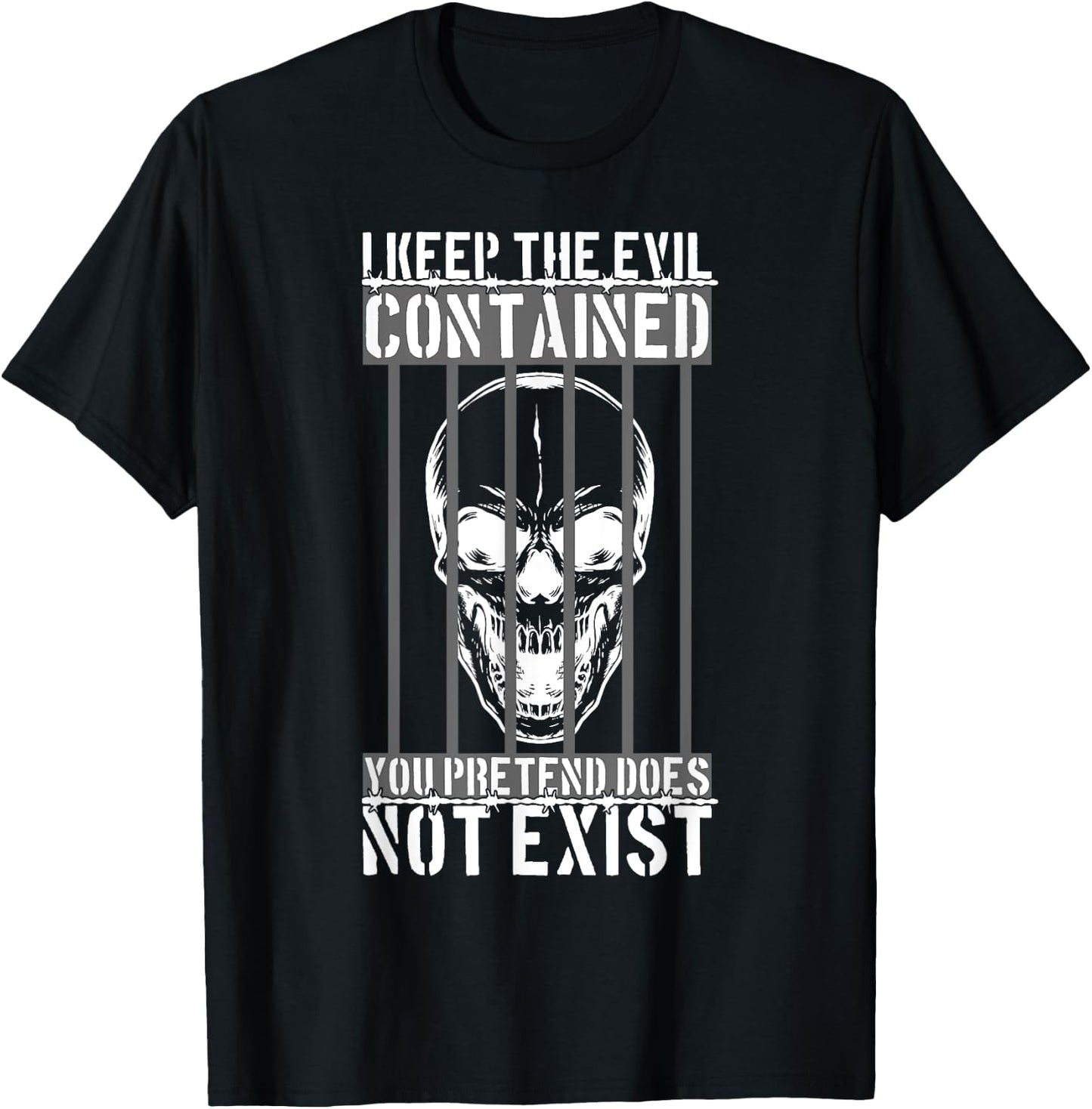 Proud Corrections Officer -Adults Black Cotton T-Shirt - T-Shirt | Black
