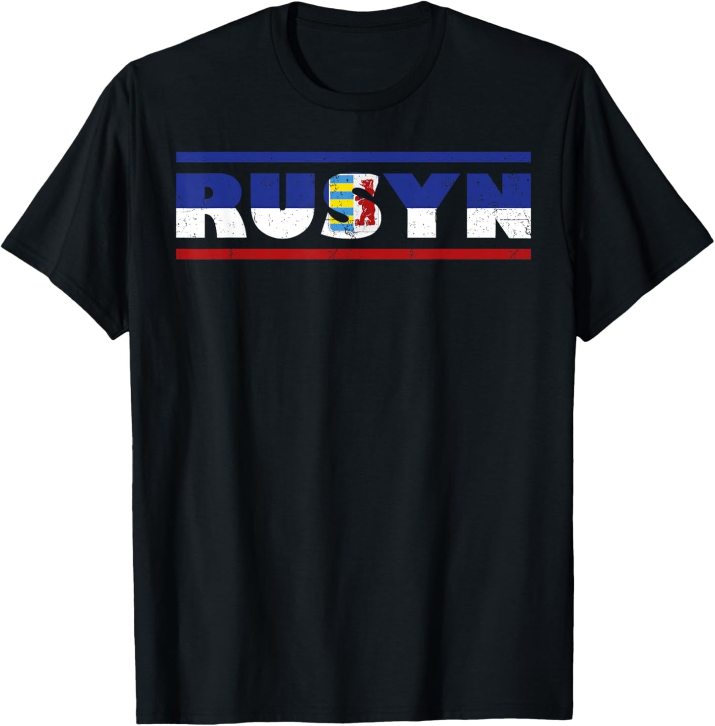 Rusyn Carpatho Slavic ethnic Carpathian diaspora Ruthenians T-Shirt - T-Shirt | Black