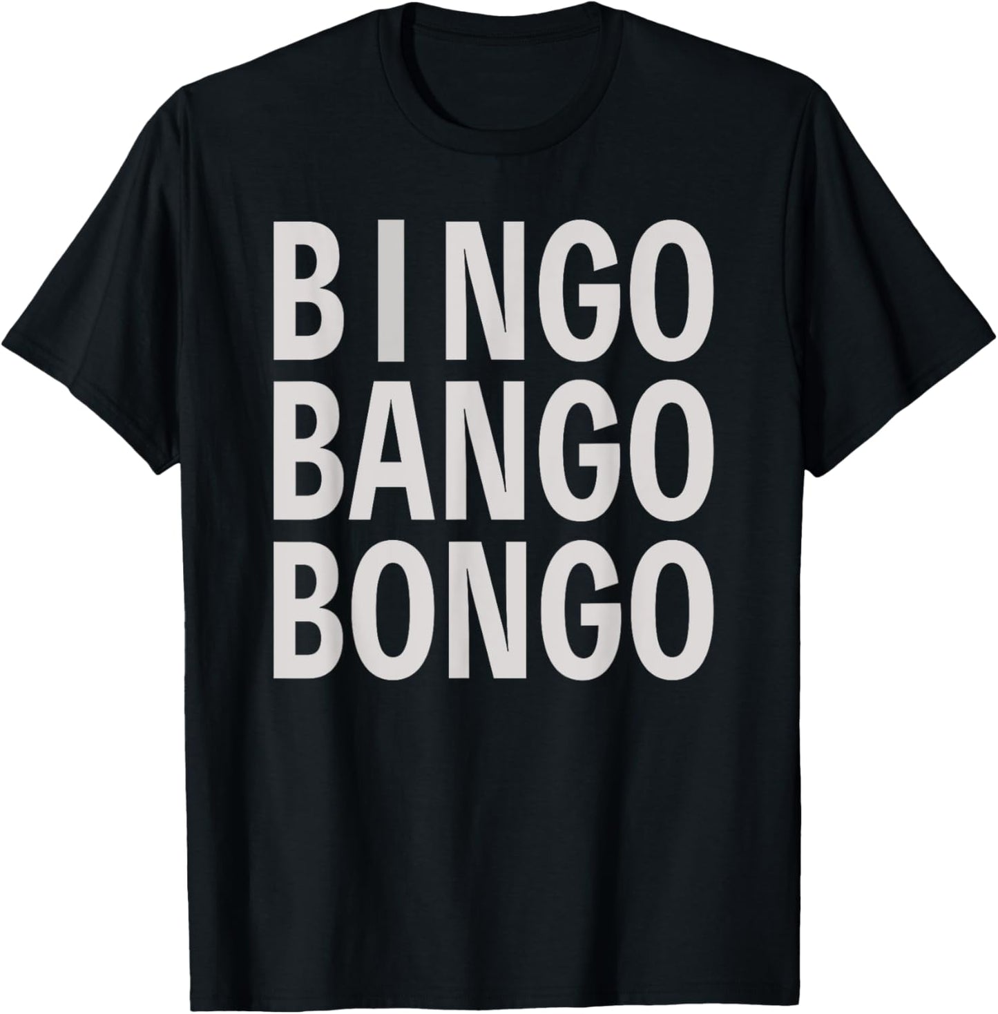 Bingo Bango Bongo Golfing Golf Lovers Golfer Men Women T-Shirt - T-Shirt | Black