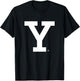 Yale Bulldogs | Official University NCAA Merch | YALE006 T-Shirt - T-Shirt | Black
