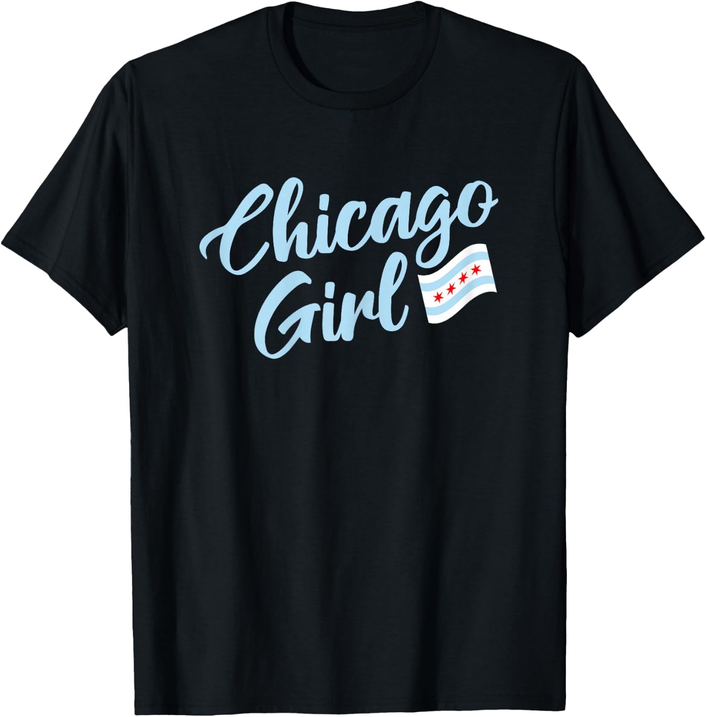 Chicago Girl T-Shirt - T-Shirt | Black