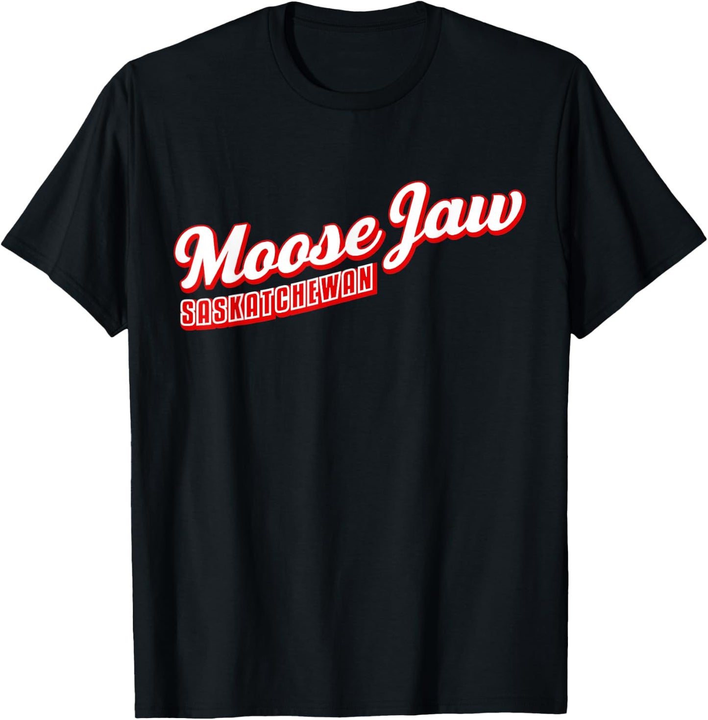 Moose Jaw Saskatchewan T-Shirt - T-Shirt | Black
