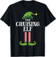 Cruising Elf Matching Family Cruise Christmas Funny Group T-Shirt - T-Shirt | Black