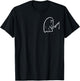 Ghost Fishing Pocket Retro Halloween Costume Men Boys Kids T-Shirt - T-Shirt | Black