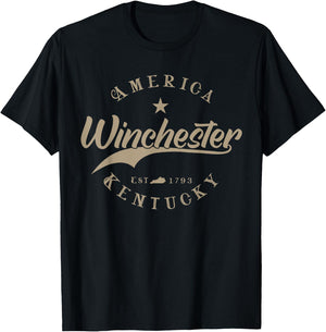 Winchester KY | Kentucky T-Shirt - T-Shirt | Black
