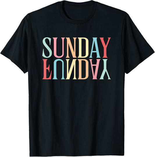 Funday Sunday | Weekend Party T-Shirt - T-Shirt | Black