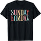 Funday Sunday | Weekend Party T-Shirt - T-Shirt | Black