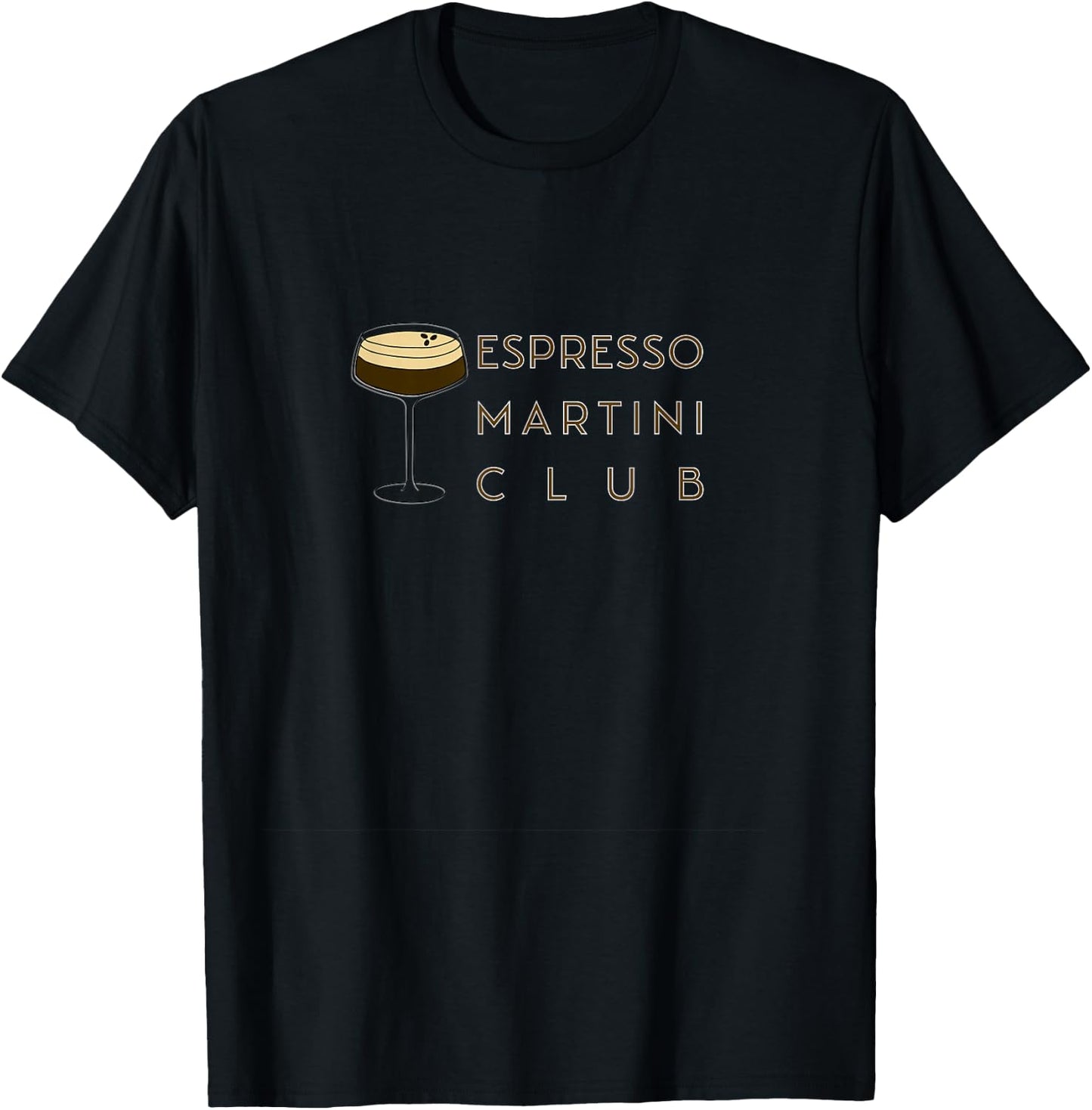 Espresso Martini Club T-Shirt - T-Shirt | Black