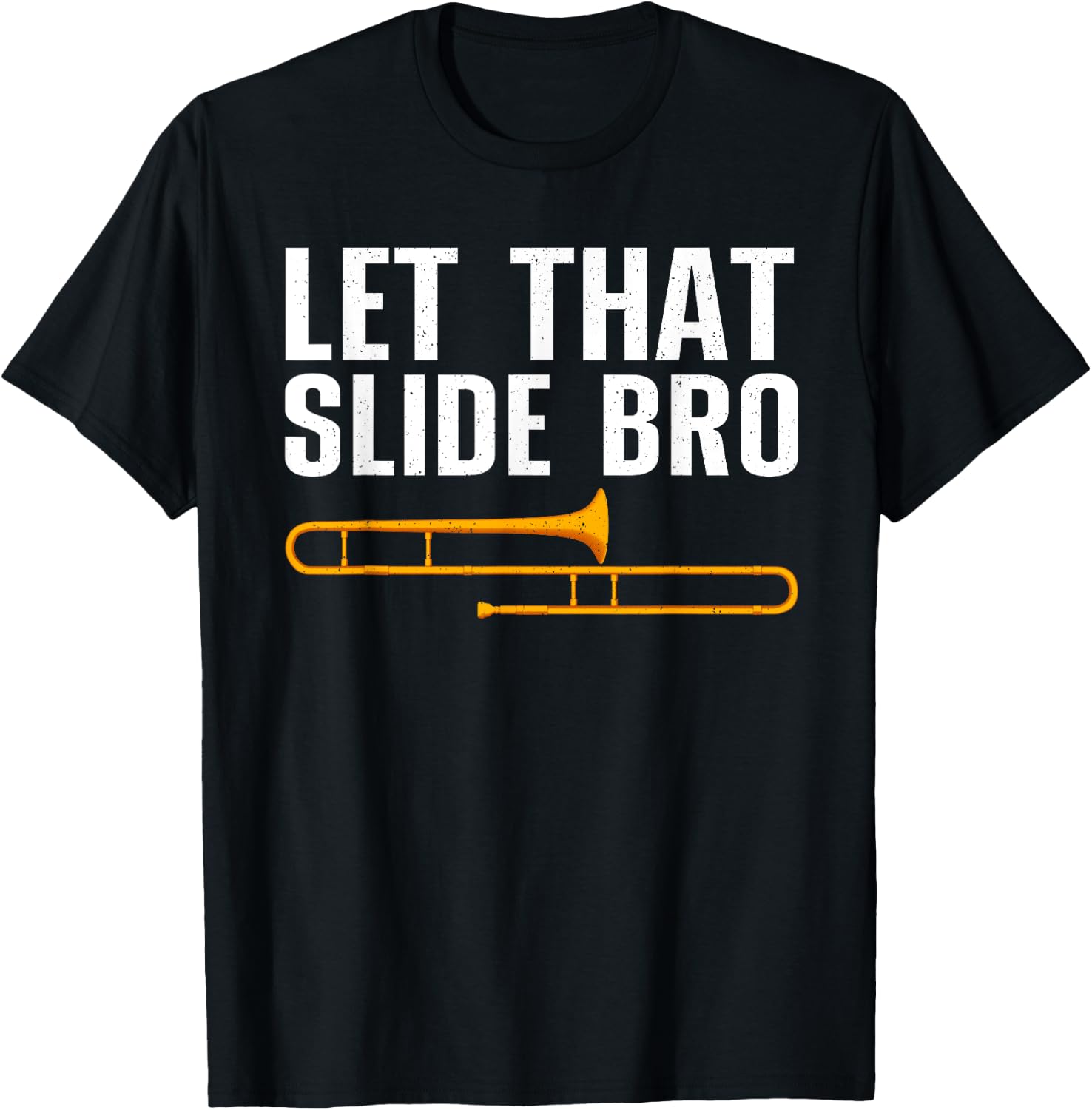 Funny Trombone Art Women Trombone Lover Trombonists T-Shirt - T-Shirt | Black