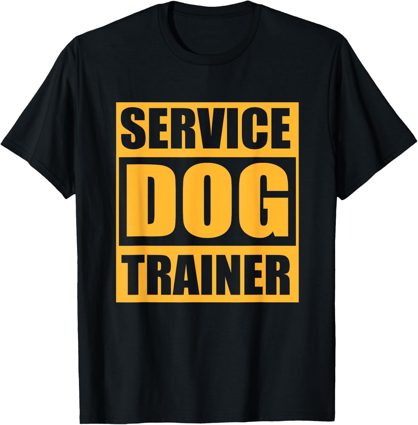 Dog Handler Training Service Dog Trainer T-Shirt - T-Shirt | Black