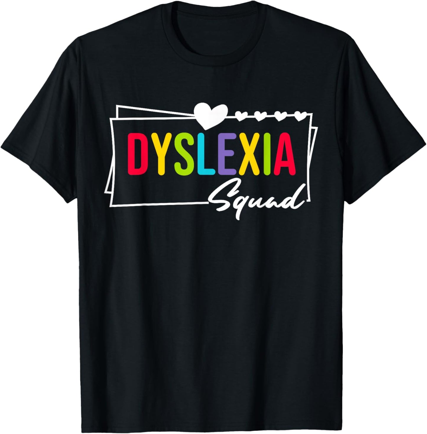 Dyslexia Squad Awareness Dyslexia Therapist Teacher Women T-Shirt - T-Shirt | Black