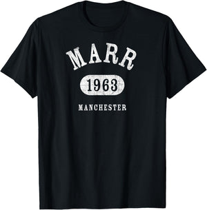 MARR Athletic Design With Details T-Shirt - T-Shirt | Black