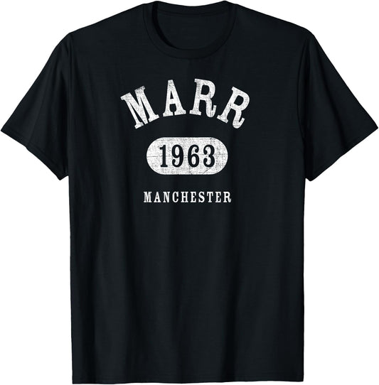 MARR Athletic Design With Details T-Shirt - T-Shirt | Black
