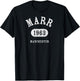 MARR Athletic Design With Details T-Shirt - T-Shirt | Black