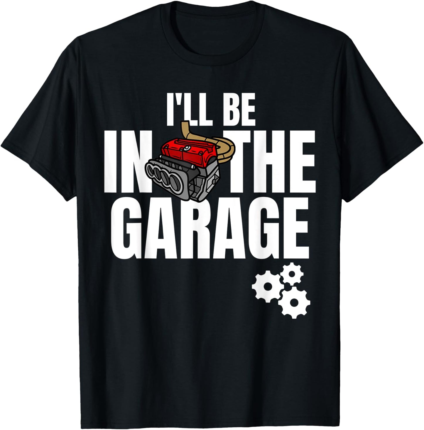 Motor Racing Men Women Kids Stock Car Race Driver Mechanic T-Shirt - T-Shirt | Black