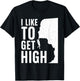 Cool Rock Climbing Women Kids Mountain Rock Climbers T-Shirt - T-Shirt | Black