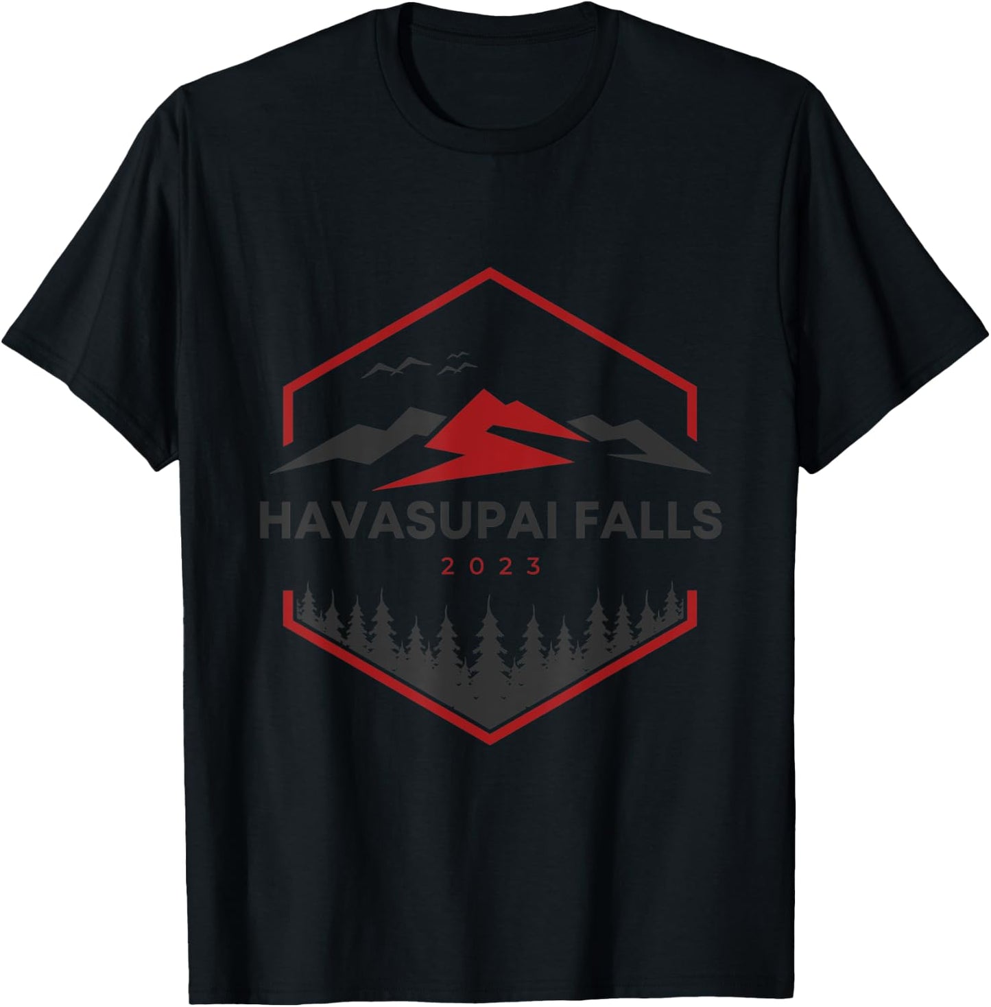 Grand Canyon Havasu Falls Arizona hiking camping - Havasupai T-Shirt - T-Shirt | Black