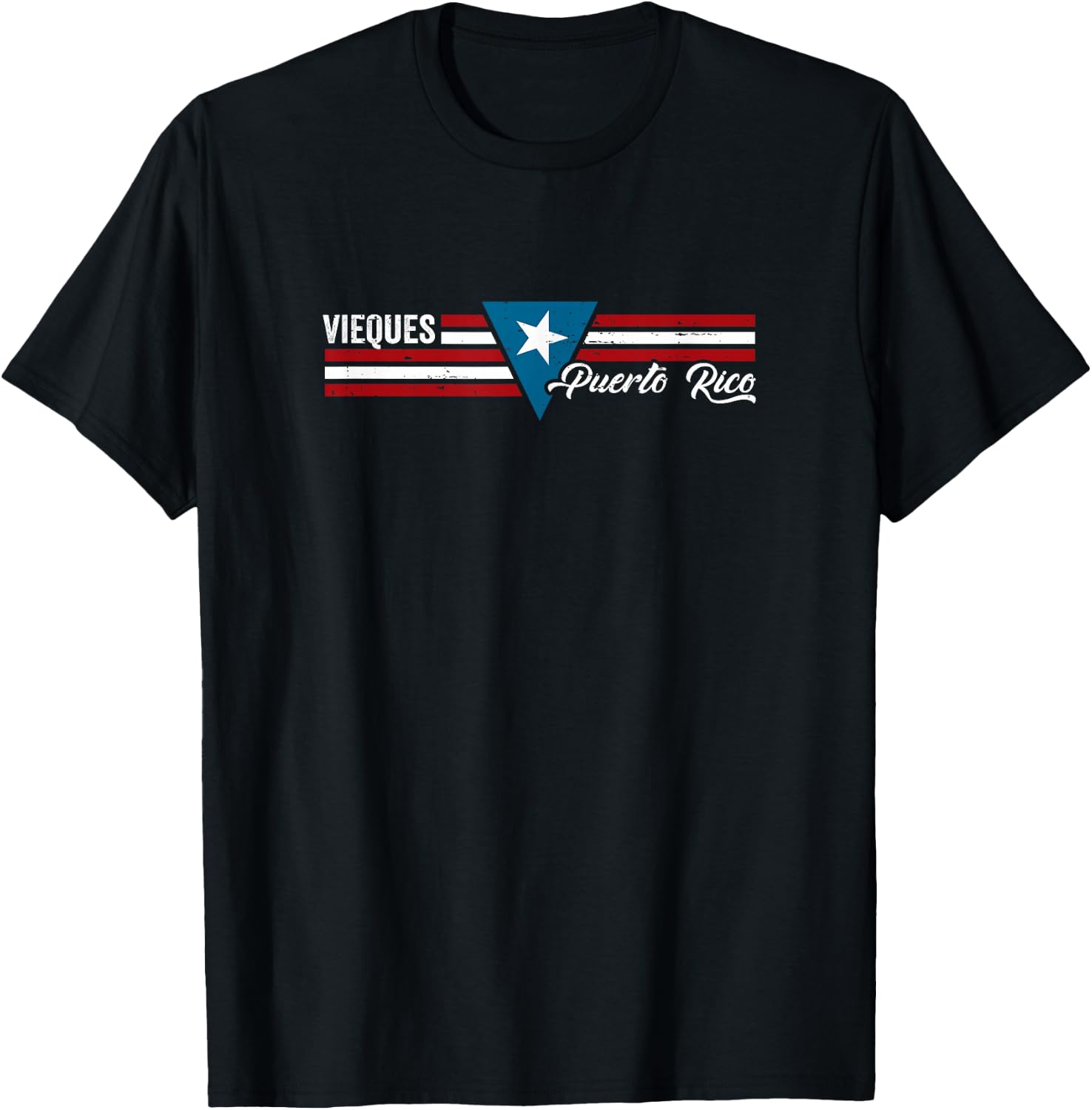 Vieques Puerto Rico T-Shirt - T-Shirt | Black
