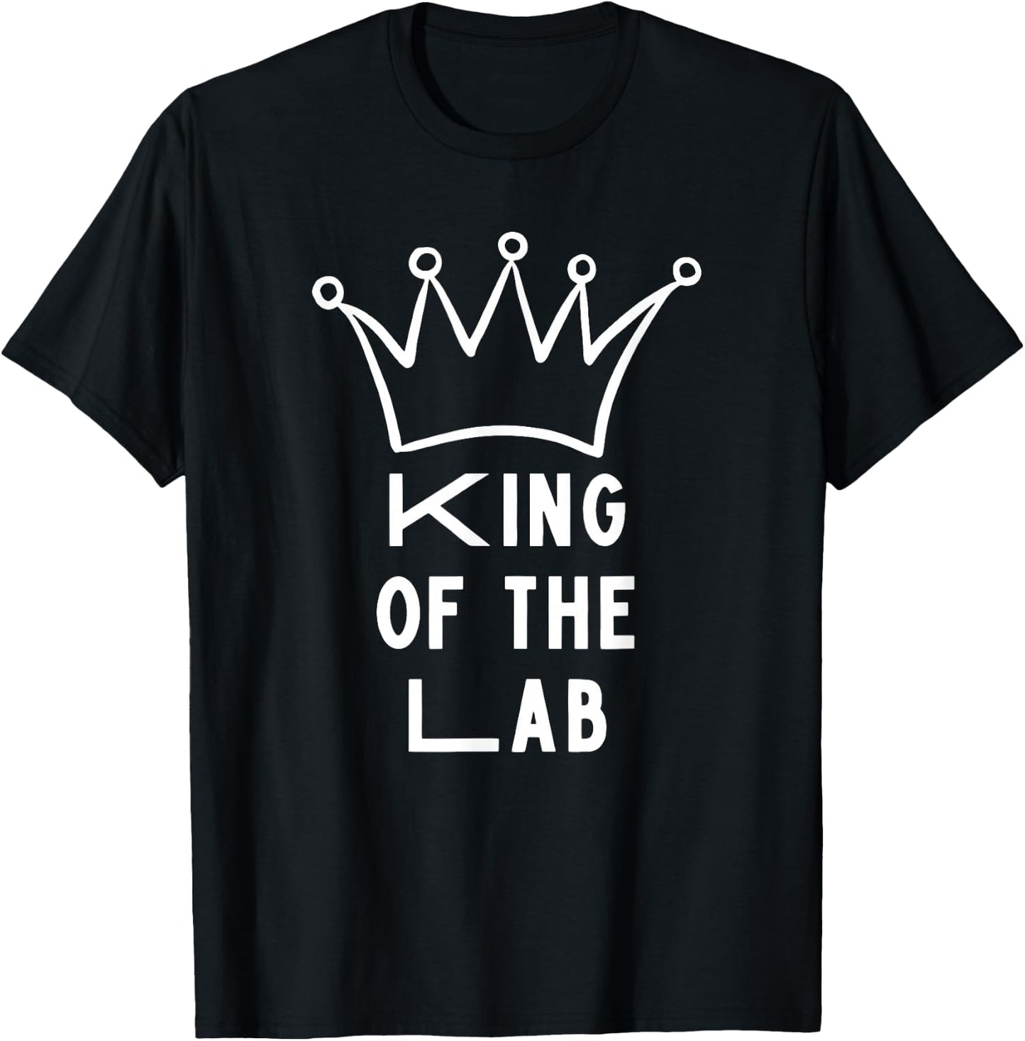 King of the Lab Jeffersonian T-Shirt - T-Shirt | Black