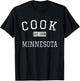 Cook Minnesota MN Vintage T-Shirt - T-Shirt | Black