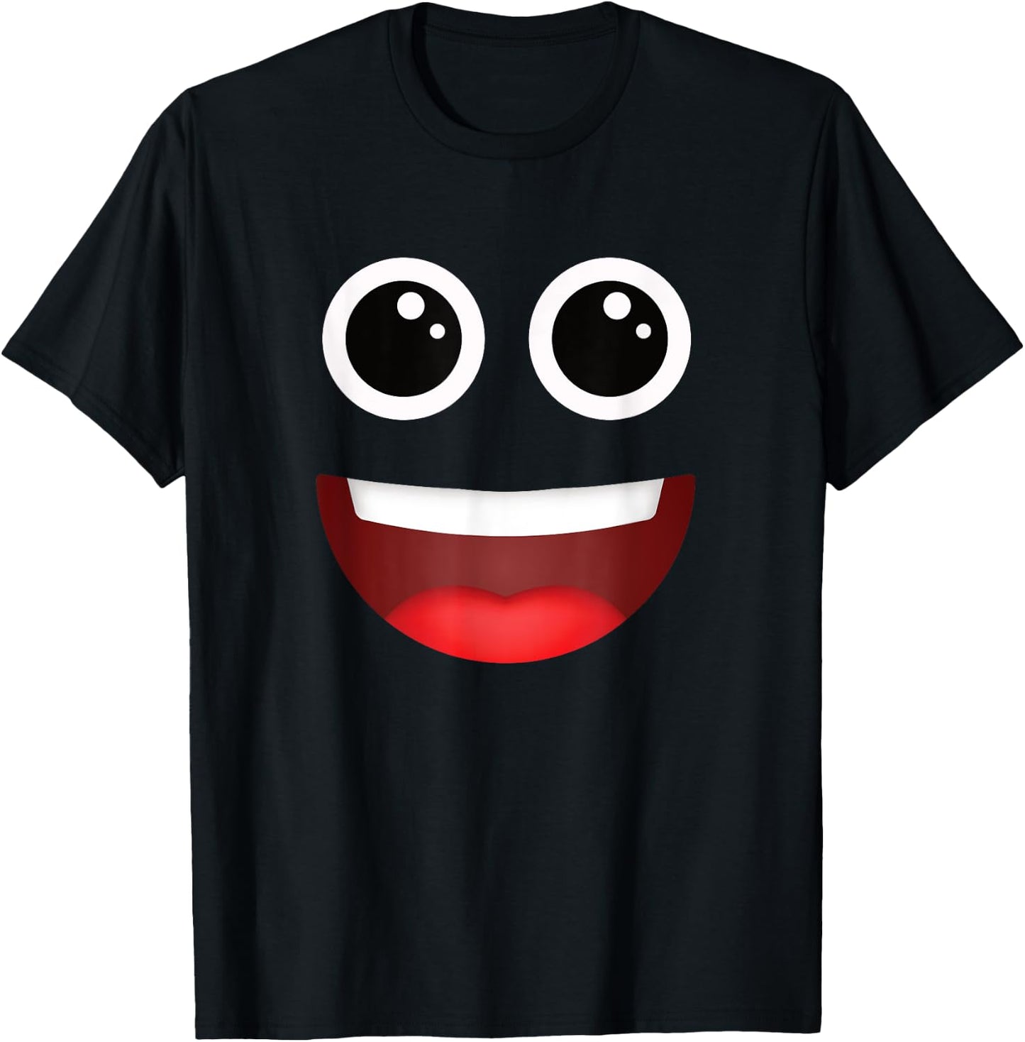 Funny Group Costume Halloween Team Outfit Poop Emoticon T-Shirt - T-Shirt | Black