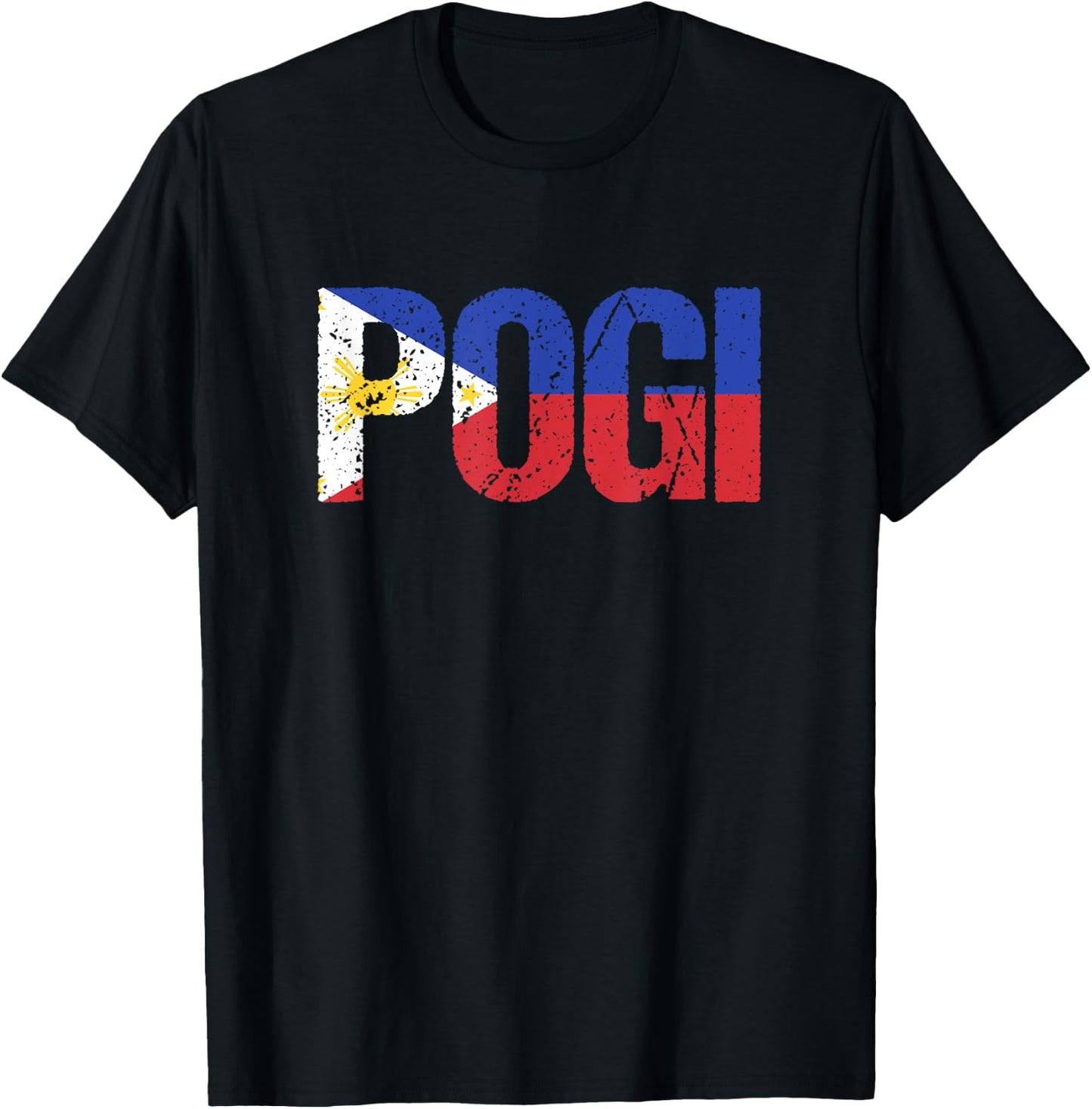Pogi Handsome Philippines Pinoy Filipino T-Shirt - T-Shirt | Black