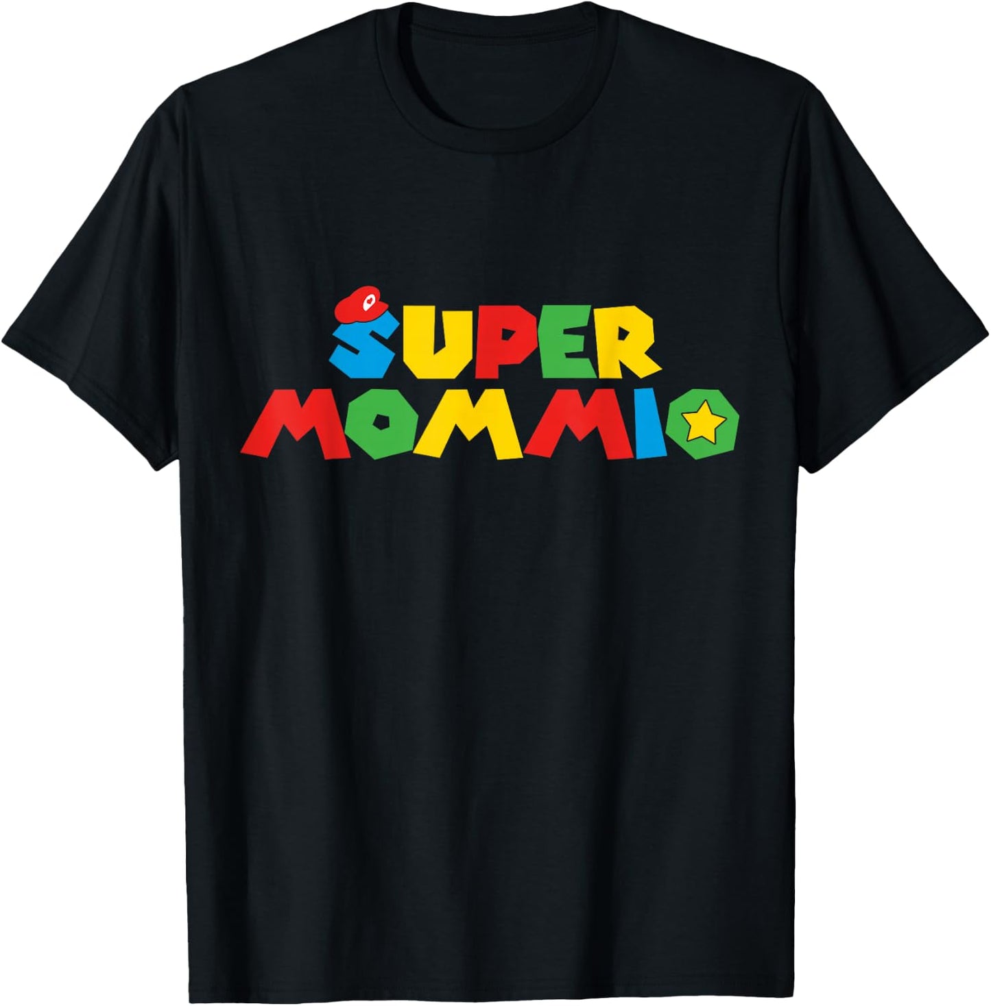 Gaming Queen Mom: Funny Gamer Mother Matching Family T-Shirt - T-Shirt | Black