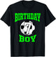 7th Birthday Boy Shirt - Soccer T- Shirt 7 years old kid T-Shirt - T-Shirt | Black