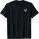 Animal Crossing: New Horizons Leafy Line Faux Pocket Logo T-Shirt - T-Shirt | Black
