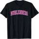 Muhlenberg Pennsylvania PA Vintage Sports Design Pink Design T-Shirt - T-Shirt | Black