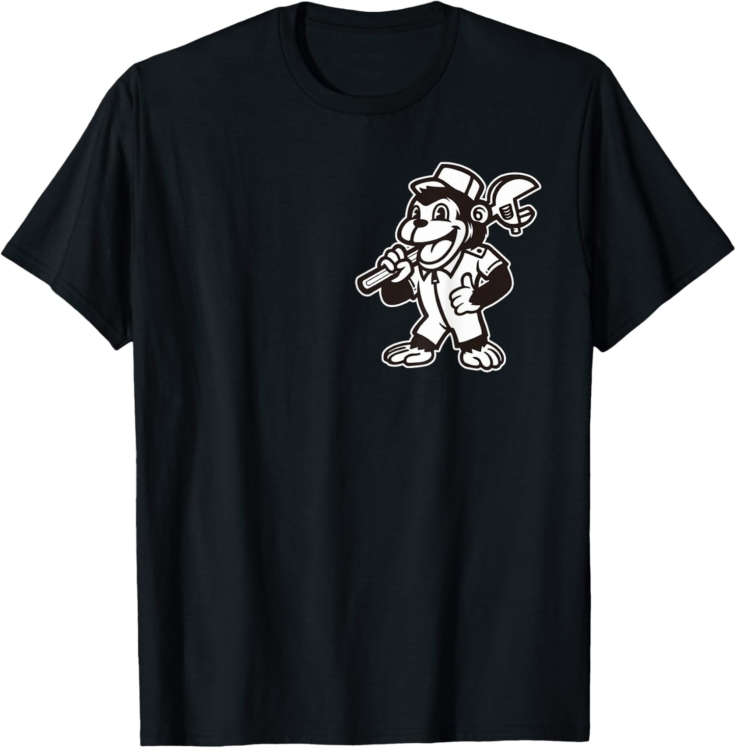 Vintage Grease Monkey T-Shirt - T-Shirt | Black