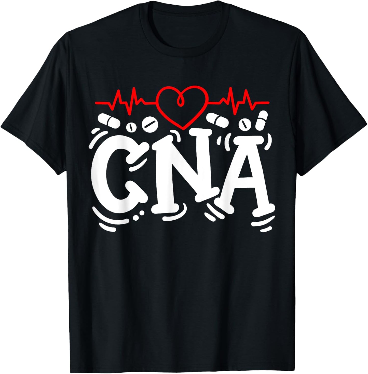 CNA Certified Nursing Assistant T-Shirt - T-Shirt | Black