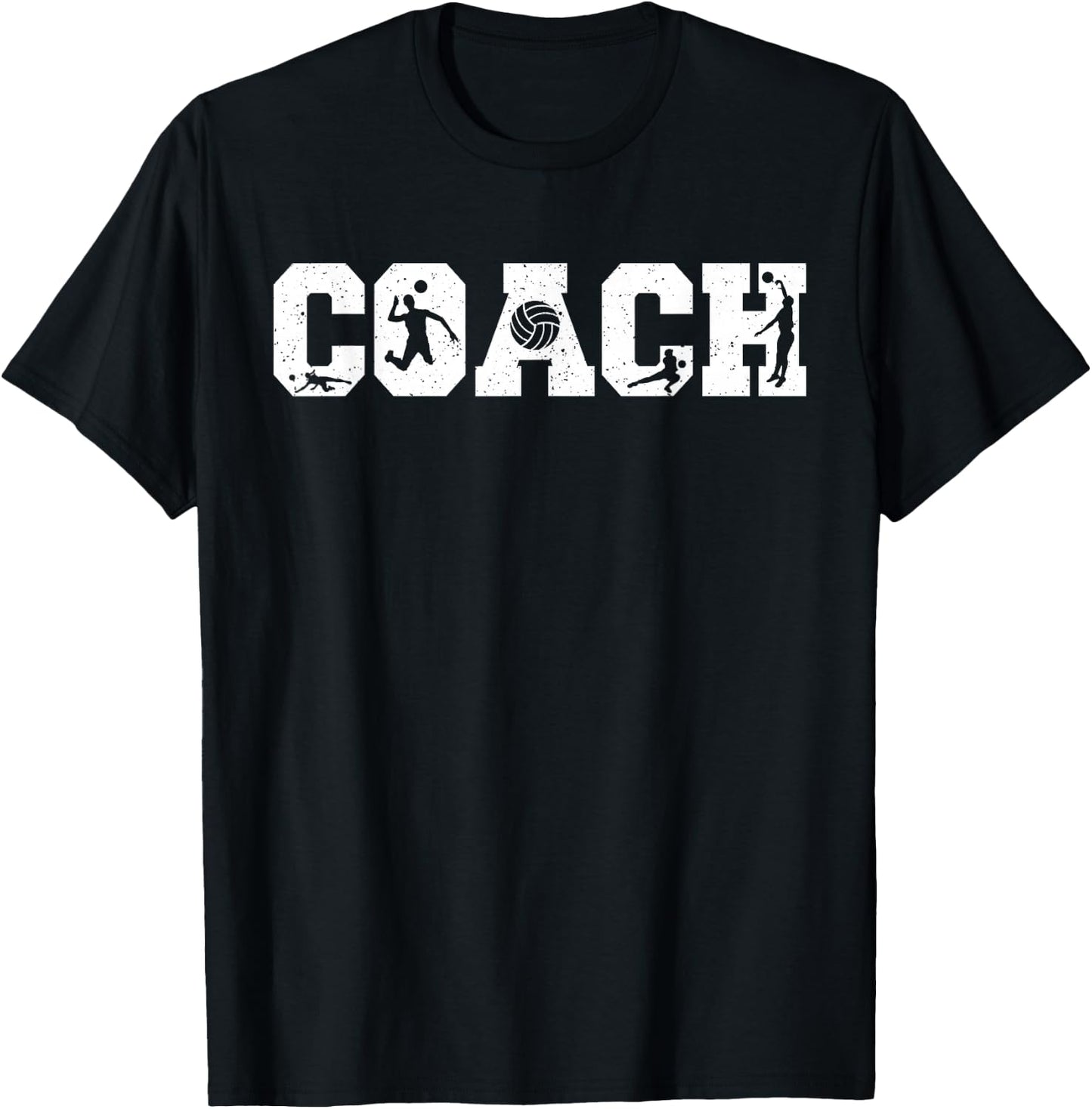 Volleyball Coach T-Shirt - T-Shirt | Black