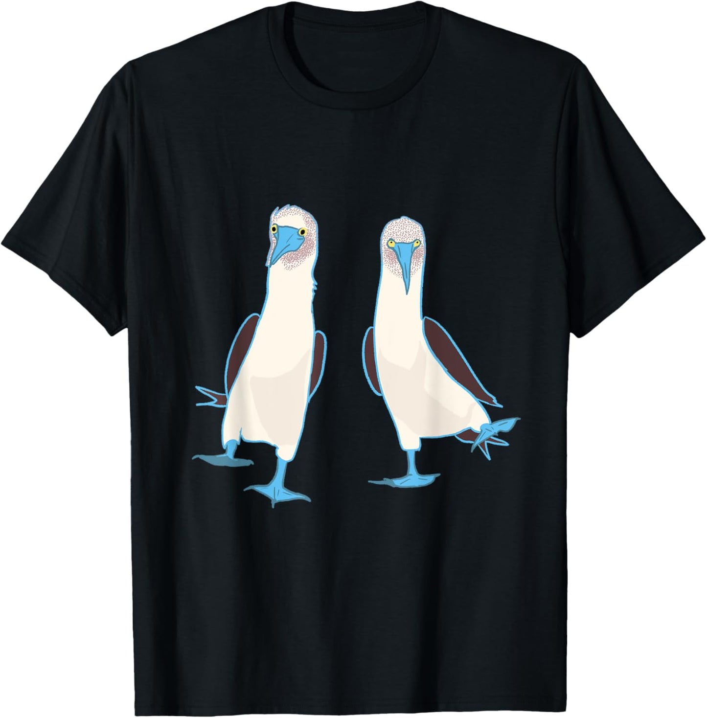 Blue Footed Boobies T-Shirt - T-Shirt | Black