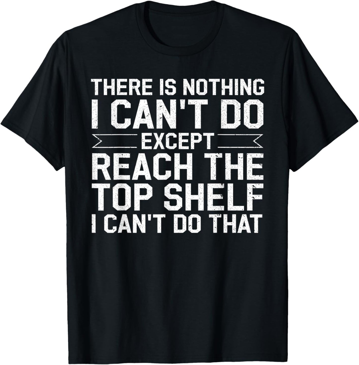 Funny Short People Women Hilarious Sarcastic Saying T-Shirt - T-Shirt | Black
